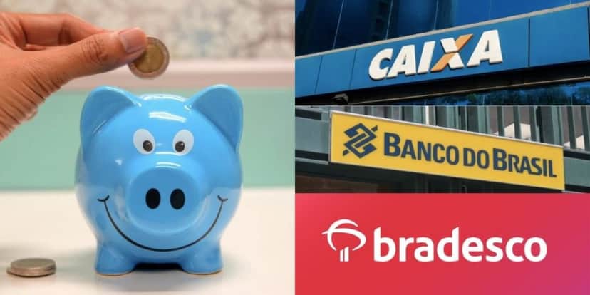A poupança é um dos serviços mais usados nos grandes bancos (Reprodução/Canva/E-Investidor) A poupança é um dos serviços mais usados nos grandes bancos (Reprodução/Canva/E-Investidor)