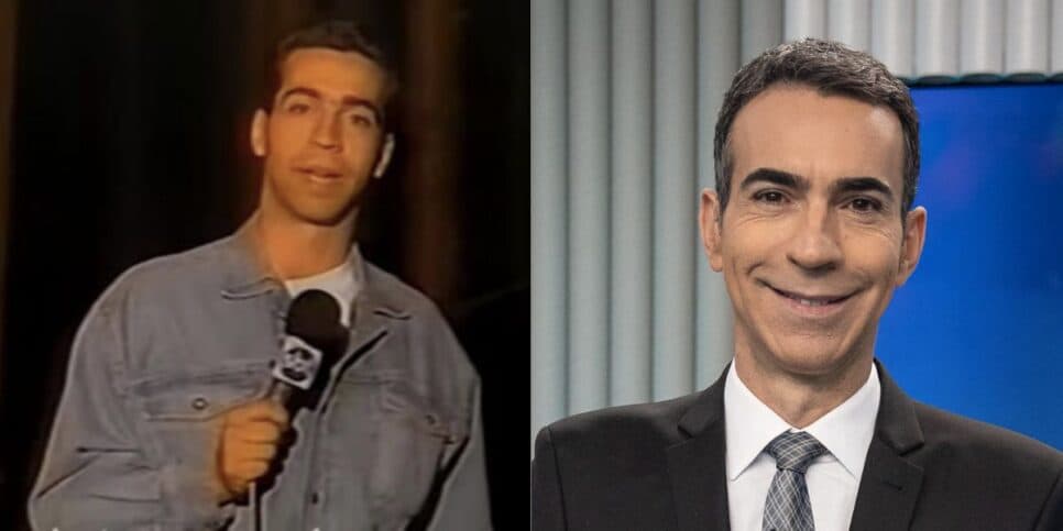 César Tralli (Reprodução/Montagem) César Tralli (Reprodução/Montagem)