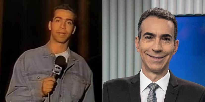 César Tralli (Reprodução/Montagem) César Tralli (Reprodução/Montagem)