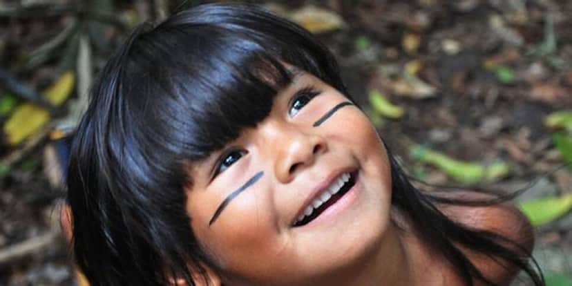 Eunice Baía tinha 10 anos quando deu vida a índia Tainá (Foto: Reprodução - Internet) Eunice Baía tinha 10 anos quando deu vida a índia Tainá (Foto: Reprodução - Internet)