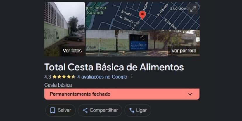 Status da empresa até então responsável pelo Arroz da marca Favorito (Foto Reprodução/GoogleSearch) Status da empresa até então responsável pelo Arroz da marca Favorito (Foto Reprodução/GoogleSearch)