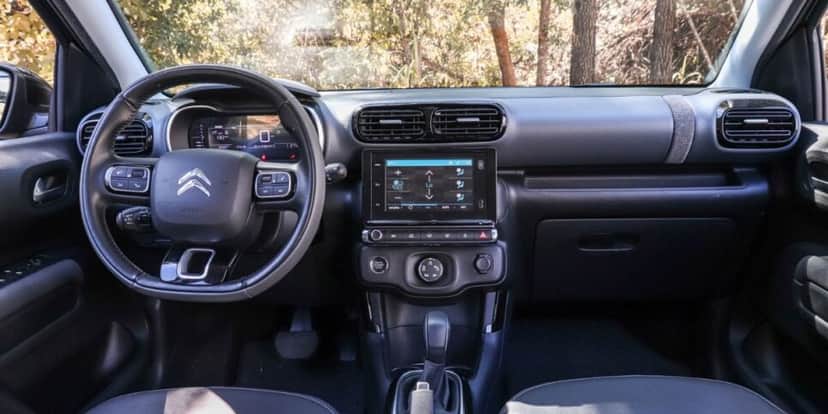 Parte interna do C4 Cactus (Reprodução: Citroën) Parte interna do C4 Cactus (Reprodução: Citroën)