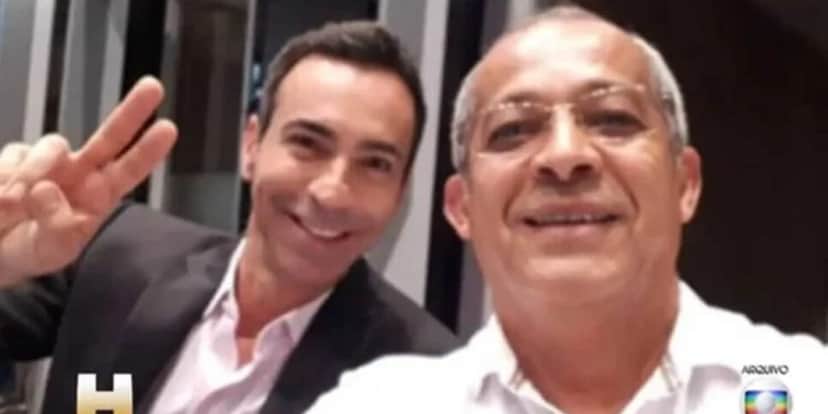 César Tralli e Toninho da Asa (Foto: Divulgação) César Tralli e Toninho da Asa (Foto: Divulgação)