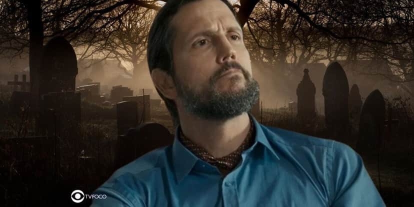 Egídio (Vladimir Brichta) em Renascer (Foto: Reprodução / Globo / Montagem TV Foco) Egídio (Vladimir Brichta) em Renascer (Foto: Reprodução / Globo / Montagem TV Foco)