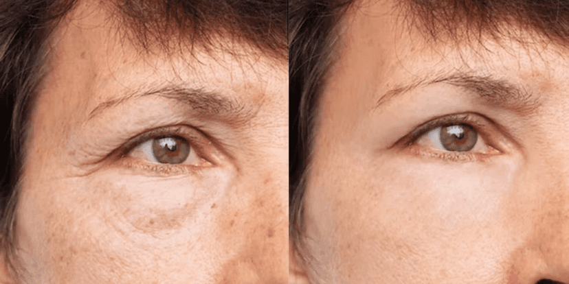 Antes e depois após botox - foto: TV Foco Antes e depois após botox - foto: TV Foco