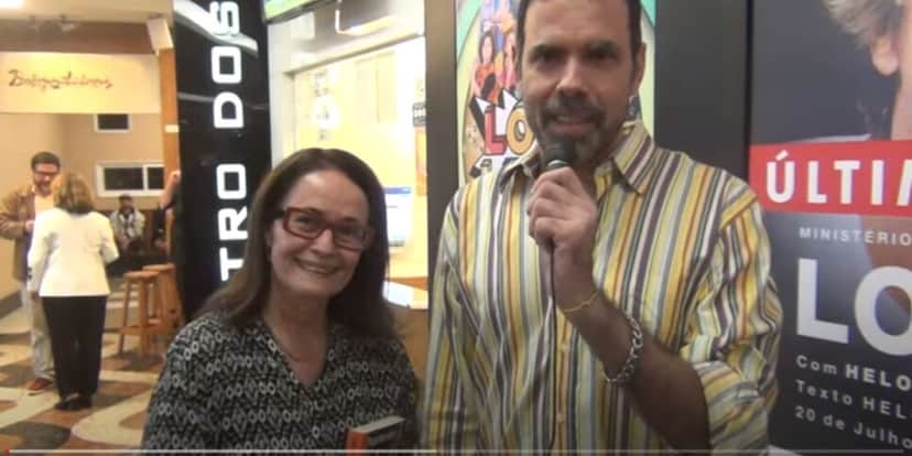 Uma das últimas entrevistas dadas pela atriz, ao canal '10 Minutos de Arte' (Reprodução: Youtube) Uma das últimas entrevistas dadas pela atriz, ao canal '10 Minutos de Arte' (Reprodução: Youtube)