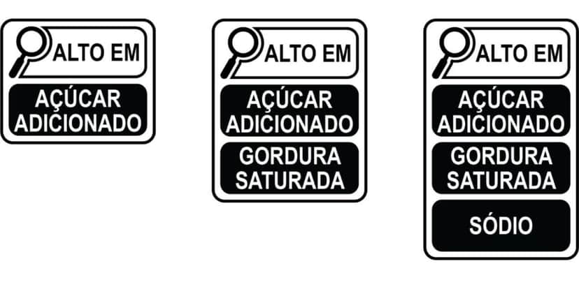 Os rótulos precisam conter esses alertas (Reprodução: Internet) Os rótulos precisam conter esses alertas (Reprodução: Internet)