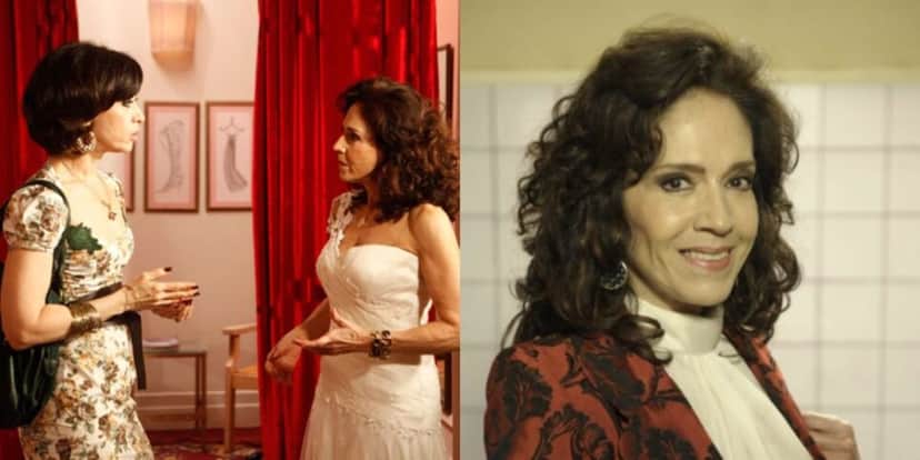 Yoná Magalhães teve uma participação especial na trama (Reprodução: Globo) Yoná Magalhães teve uma participação especial na trama (Reprodução: Globo)