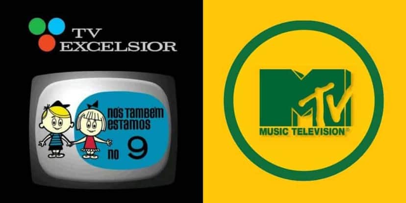 TV Excelsior e MTV Brasil (Reprodução/Internet) TV Excelsior e MTV Brasil (Reprodução/Internet)