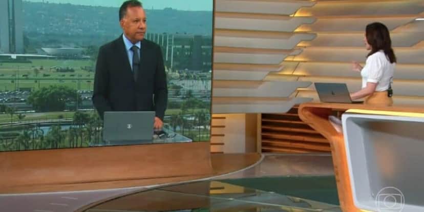Heraldo Pereira e Ana Paula Araújo no Bom Dia Brasil (Foto: Reprodução / Globo) Heraldo Pereira e Ana Paula Araújo no Bom Dia Brasil (Foto: Reprodução / Globo)