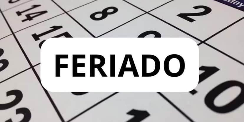 FERIADO - Montagem: TVFOCO FERIADO - Montagem: TVFOCO