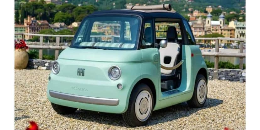 Novo Fiat Topolino (Foto: Internet) Novo Fiat Topolino (Foto: Internet)