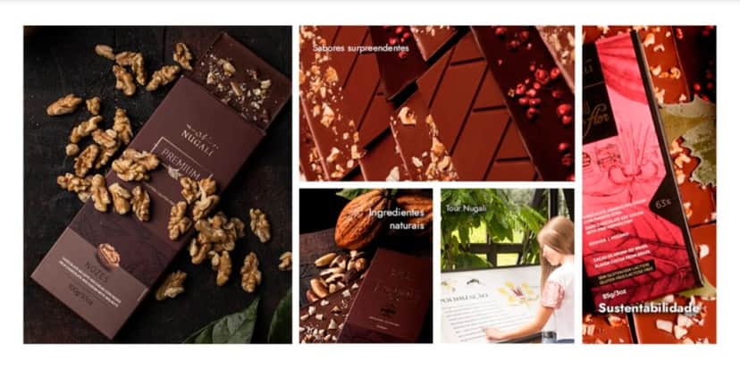 Nugali é a marca brasileira de chocolates mais premiada do mundo (Foto: Divulgação) Nugali é a marca brasileira de chocolates mais premiada do mundo (Foto: Divulgação)
