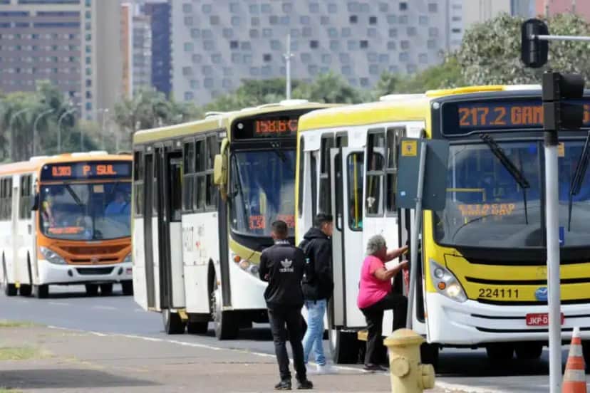 Ônibus em Brasília - Foto G1 Ônibus em Brasília - Foto G1