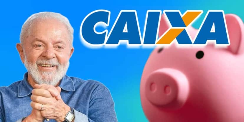 Presidente Lula - Caixa - Poupança (Foto: Reprodução, Montagem - TV Foco) Presidente Lula - Caixa - Poupança (Foto: Reprodução, Montagem - TV Foco)