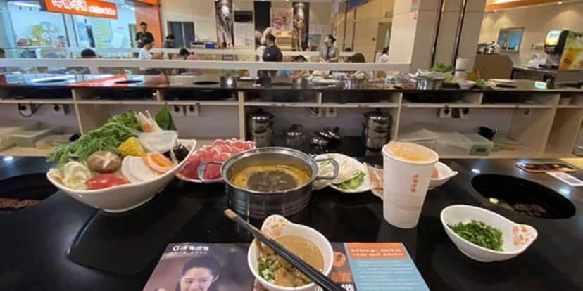 Restaurante Xiabu Xiabu na China - Foto Reprodução Internet Restaurante Xiabu Xiabu na China - Foto Reprodução Internet