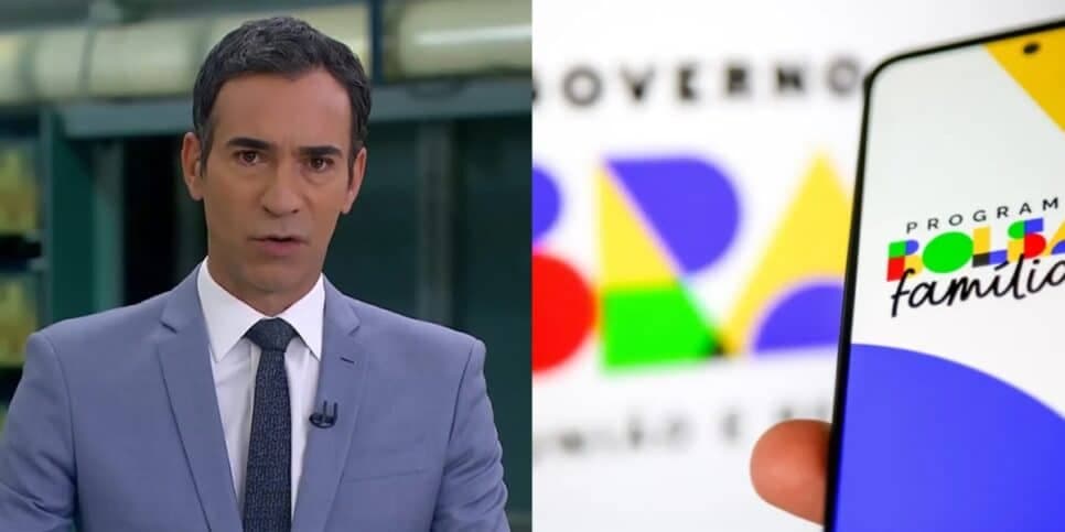 Tralli faz anúncio sobre o Bolsa Família (Foto: Reprodução/ Montagem TVFOCO) Tralli faz anúncio sobre o Bolsa Família (Foto: Reprodução/ Montagem TVFOCO)