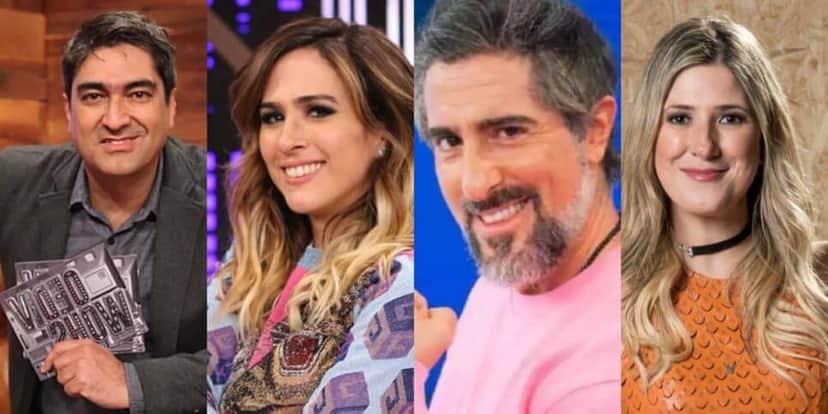 Zeca Camargo, Tatá Werneck, Marcos Mion e Dani Calabresa, foram grandes sucessos revelados pela MTV Brasil (Foto: Reprodução) Zeca Camargo, Tatá Werneck, Marcos Mion e Dani Calabresa, foram grandes sucessos revelados pela MTV Brasil (Foto: Reprodução)