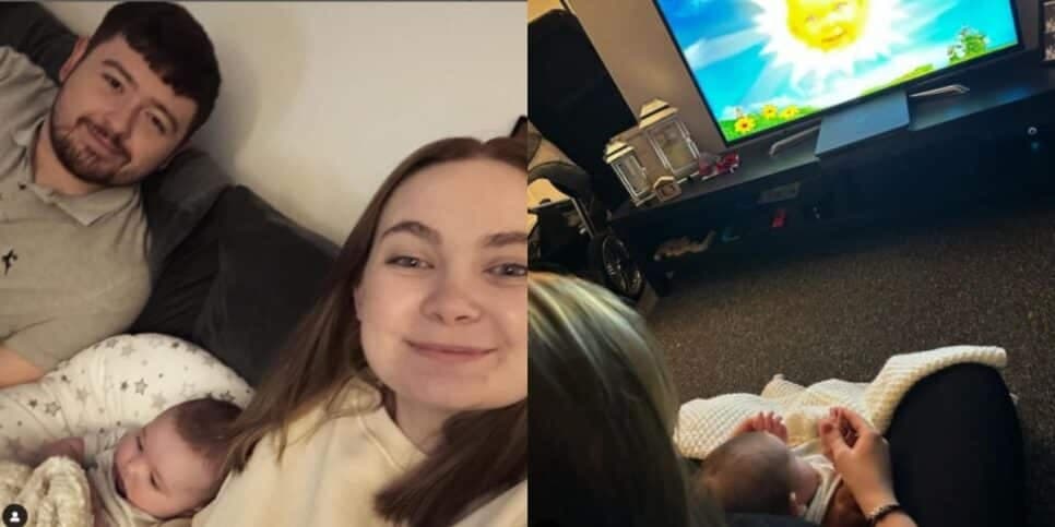 Jess Smith tem um filho e coloca ele para assistir a série infantil (Reprodução: Instagram) Jess Smith tem um filho e coloca ele para assistir a série infantil (Reprodução: Instagram)