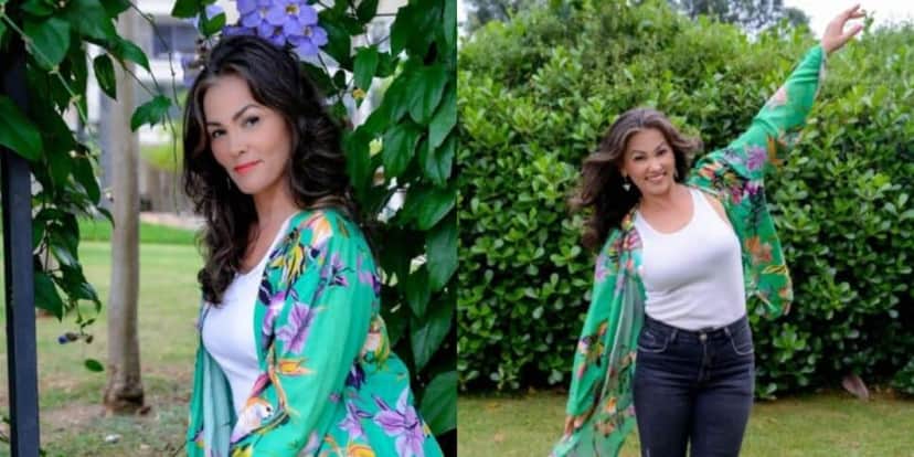 Dá para ver seus cabelos grisalhos aos 45 anos (Reprodução: Instagram) Dá para ver seus cabelos grisalhos aos 45 anos (Reprodução: Instagram)