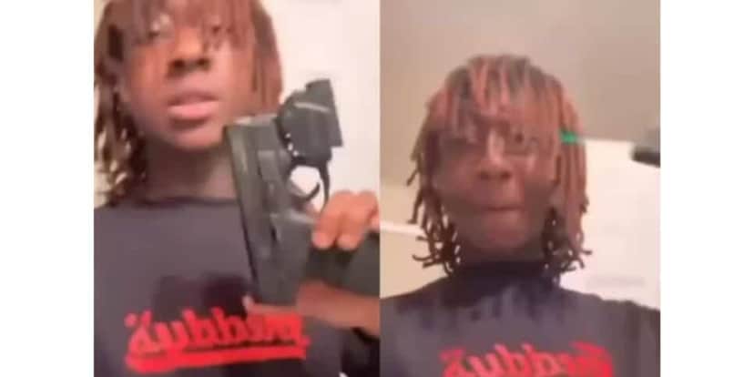 Jovem rapper Rylo Huncho morre após sofrer tiro acidental. Tragédia reforça os perigo das armas de fogo. (Foto: Reprodução/oglobo.globo) Jovem rapper Rylo Huncho morre após sofrer tiro acidental. Tragédia reforça os perigo das armas de fogo. (Foto: Reprodução/oglobo.globo)