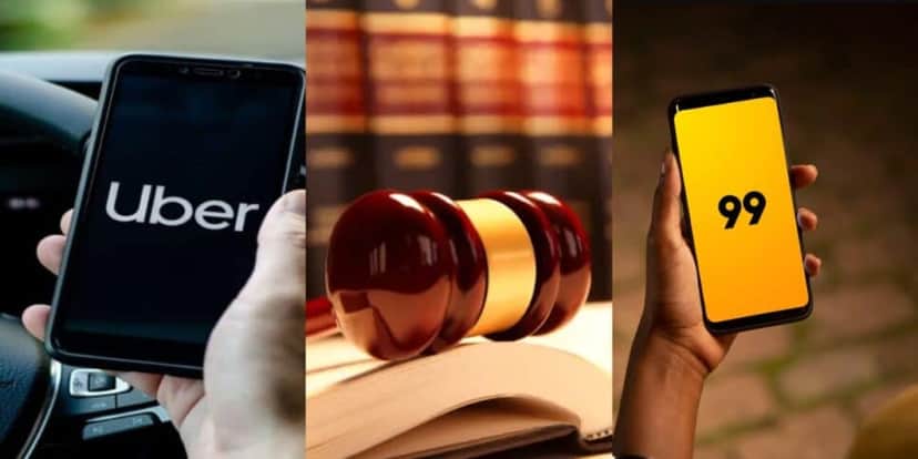 Nova lei atinge em cheio milhares de motoristas da Uber e 99 - Foto: Internet Nova lei atinge em cheio milhares de motoristas da Uber e 99 - Foto: Internet