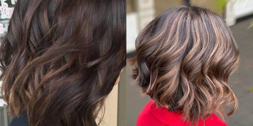Cabelo repicado com Mechas Castanhas (Foto: Reprodução/ Internet) Cabelo repicado com Mechas Castanhas (Foto: Reprodução/ Internet)