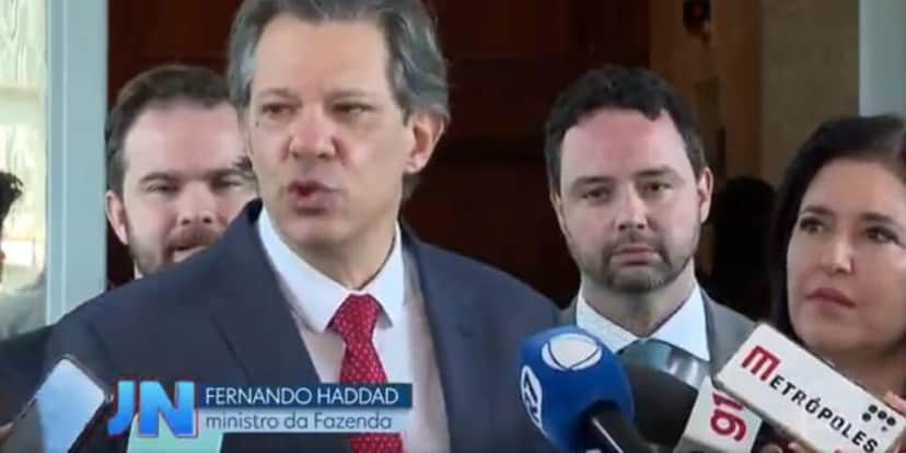 Fernando Haddad e Simone Tebet (Foto: Reprodução / Globo) Fernando Haddad e Simone Tebet (Foto: Reprodução / Globo)