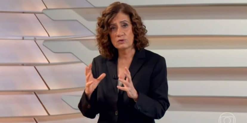 Miriam Leitão, no Bom Dia Brasil, na Globo (Foto Reprodução/Globo) Miriam Leitão, no Bom Dia Brasil, na Globo (Foto Reprodução/Globo)