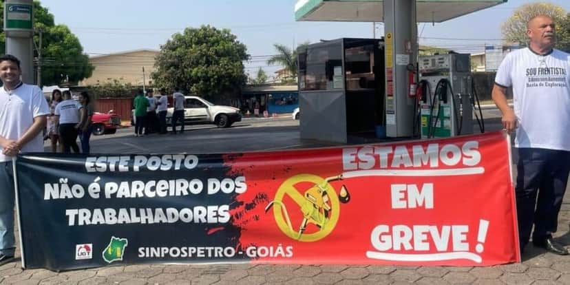 Greve de frentistas se inicia nesta sexta-feira (21) -Reprodução/Fenepospetro Greve de frentistas se inicia nesta sexta-feira (21) -Reprodução/Fenepospetro