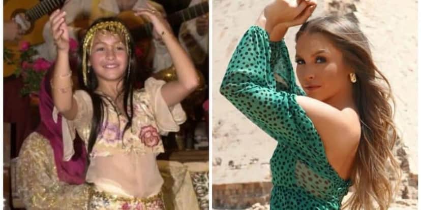 Carla Díaz antes e depois (Reprodução/Internet) Carla Díaz antes e depois (Reprodução/Internet)