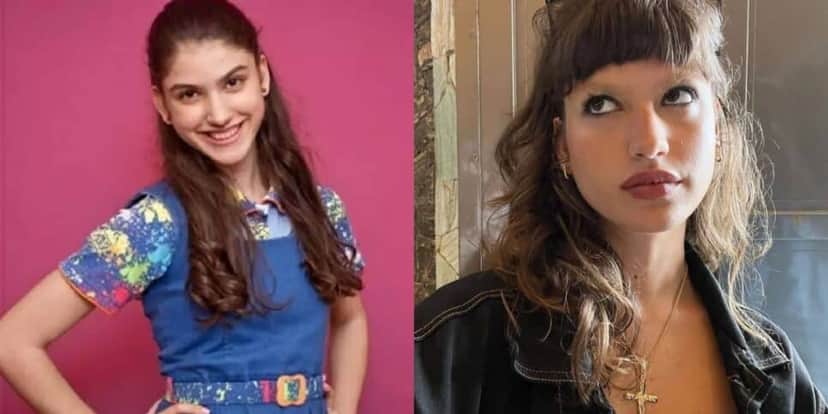Giovanna Grigio antes e depois (Reprodução/Internet) Giovanna Grigio antes e depois (Reprodução/Internet)