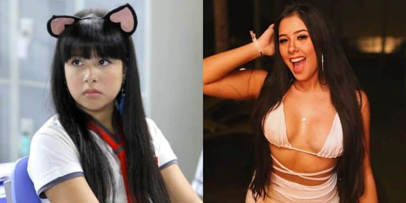 Cinthia Cruz antes e depois (Reprodução/Internet) Cinthia Cruz antes e depois (Reprodução/Internet)