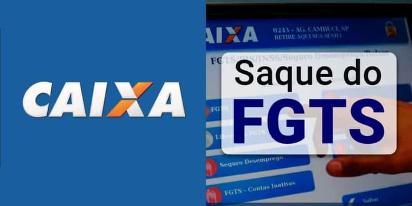 Caixa garante saque do FGTS à lista de CLTs (Reprodução/Montagem/Caixa/Canva) Caixa garante saque do FGTS à lista de CLTs (Reprodução/Montagem/Caixa/Canva)
