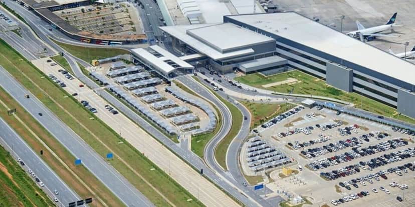 Aeroporto de Confins, um dos principais do Brasil (Reprodução: Internet) Aeroporto de Confins, um dos principais do Brasil (Reprodução: Internet)