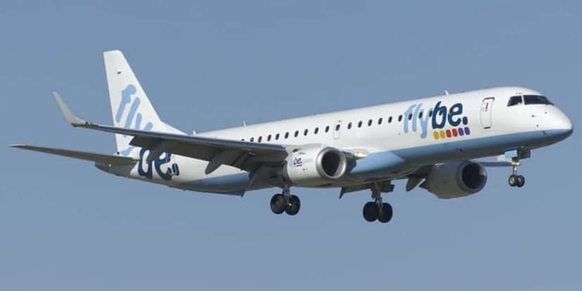 Aeronave da Flybe - Foto: Internet Aeronave da Flybe - Foto: Internet