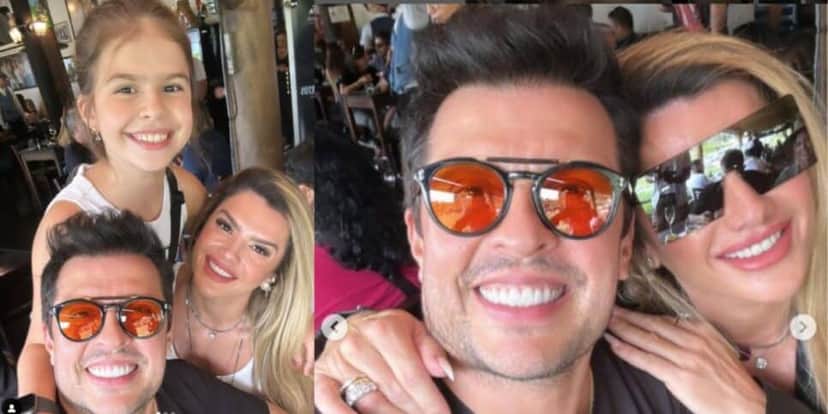 Ceará casou-se e tem uma filha de quase 10 anos (Reprodução: Instagram) Ceará casou-se e tem uma filha de quase 10 anos (Reprodução: Instagram)
