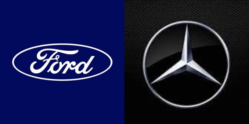 Logo da Ford e Mercedes - (Foto: Reprodução / Internet) Logo da Ford e Mercedes - (Foto: Reprodução / Internet)