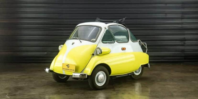 Romi Isetta tem uma característica única (Reprodução: Indústrias Romi/Divulgação) Romi Isetta tem uma característica única (Reprodução: Indústrias Romi/Divulgação)