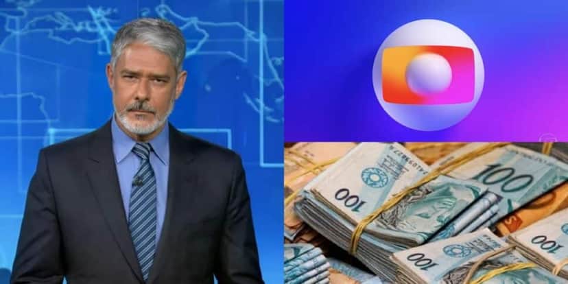William Bonner não tem o maior salário da Globo (Foto: Reprodução/ Internet/ Montagem TV Foco) William Bonner não tem o maior salário da Globo (Foto: Reprodução/ Internet/ Montagem TV Foco)