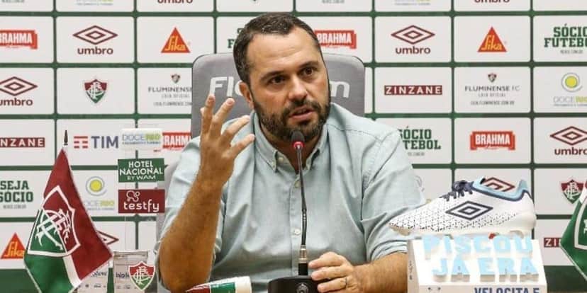 Mário Bittencourt, presidente do Fluminense (Foto: Lucas Mercon/Fluminense FC) Mário Bittencourt, presidente do Fluminense (Foto: Lucas Mercon/Fluminense FC)