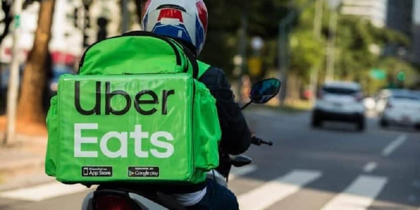 Motoboy do Uber Eats (Foto: Reprodução/Internet) Motoboy do Uber Eats (Foto: Reprodução/Internet)