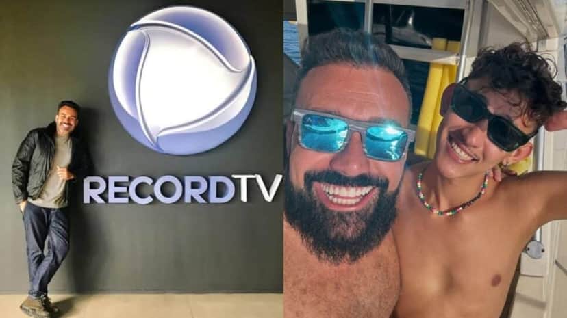 Ex âncora da Record TV, Fábio Ramalho, assumiu romance com rapaz novinho (Fotos: Reprodução/ Instagram/ Montagem TV Foco) Ex âncora da Record TV, Fábio Ramalho, assumiu romance com rapaz novinho (Fotos: Reprodução/ Instagram/ Montagem TV Foco)