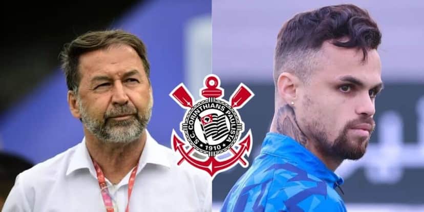 Augusto Melo quer a contratação de Michael ao Corinthians (Reprodução: Marcos Ribolli / Montagem TV Foco) Augusto Melo quer a contratação de Michael ao Corinthians (Reprodução: Marcos Ribolli / Montagem TV Foco)