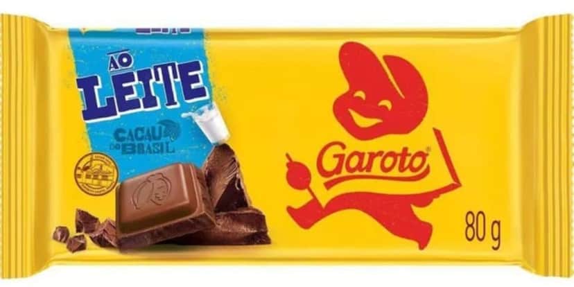 Garoto de chocolate ao leite terá o nome de Guri por 1 semana (Reprodução: Garoto/Divulgação) Garoto de chocolate ao leite terá o nome de Guri por 1 semana (Reprodução: Garoto/Divulgação)