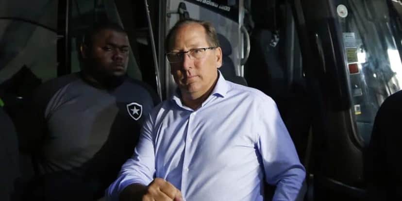 John Textor é um dos grandes empresários no futebol brasileiro (Reprodução: Vitor Silva/Botafogo) John Textor é um dos grandes empresários no futebol brasileiro (Reprodução: Vitor Silva/Botafogo)