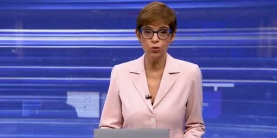 A famosa apresentadora Lo Prete (Foto: Reprodução / Globo) A famosa apresentadora Lo Prete (Foto: Reprodução / Globo)