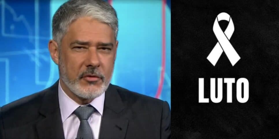 Luto URGENTE: Bonner paralisa o Brasil com morte de astro da Globo