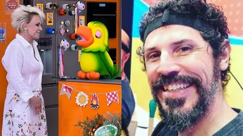 Louro Mané ao lado de Ana Maria no Mais Você: Seu intérprete é Fabio Caniatto (direita) - (Fotos: Reprodução/ Instagram/ Montagem TV Foco) Louro Mané ao lado de Ana Maria no Mais Você: Seu intérprete é Fabio Caniatto (direita) - (Fotos: Reprodução/ Instagram/ Montagem TV Foco)