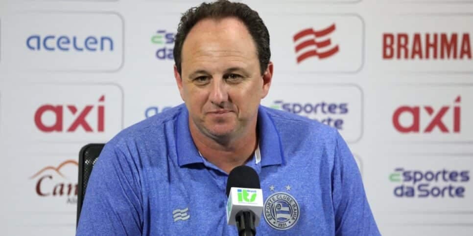 Rogério Ceni (Foto: Felipe Oliveira / Bahia) Rogério Ceni (Foto: Felipe Oliveira / Bahia)